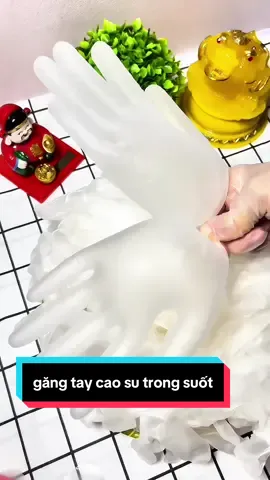 Combo 100 chiếc găng tay cao su trong suốt vừa tiết kiệm lại còn dai #creatorsearchinsights #giadungthuynhai21 #reviewgiadung #gangtaycaosutrongsuot #gangtaycaosunhabep 