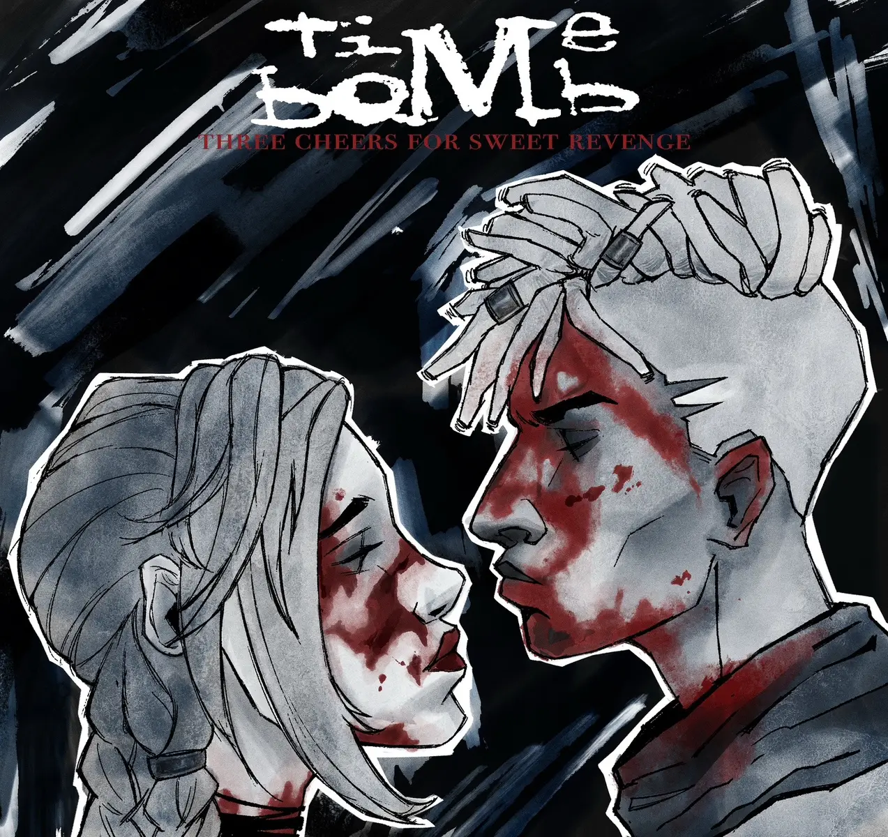 my beautiful summer children ••• #mcr #arcane #timebomb #mychemicalromance #art