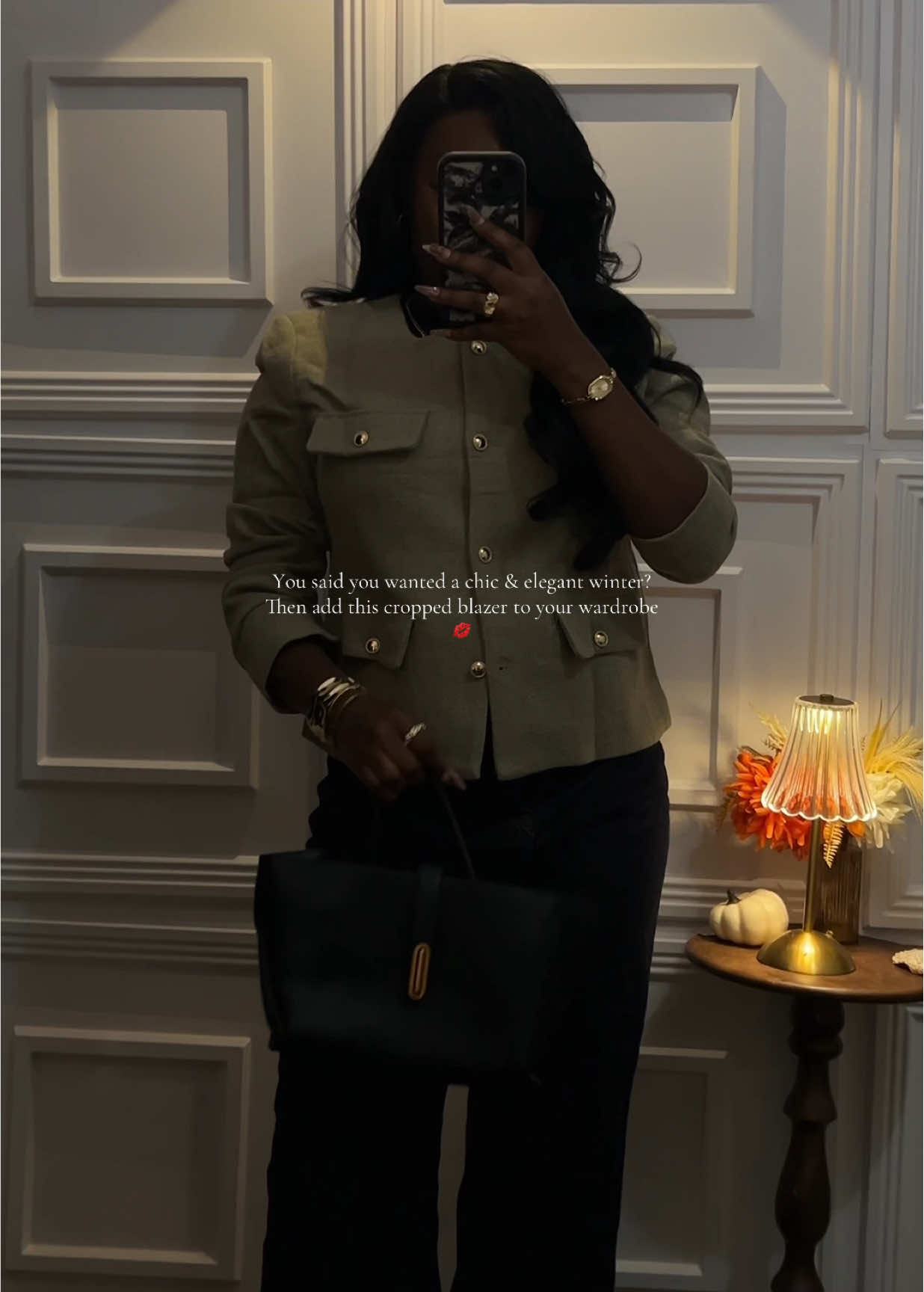 Love the soft thick material of this gorgeous jacket🤌🏾🙌🏾#tiktokshopcybermonday #tiktokshopblackfriday #chicstyle #winterfashion #elegantstyle 