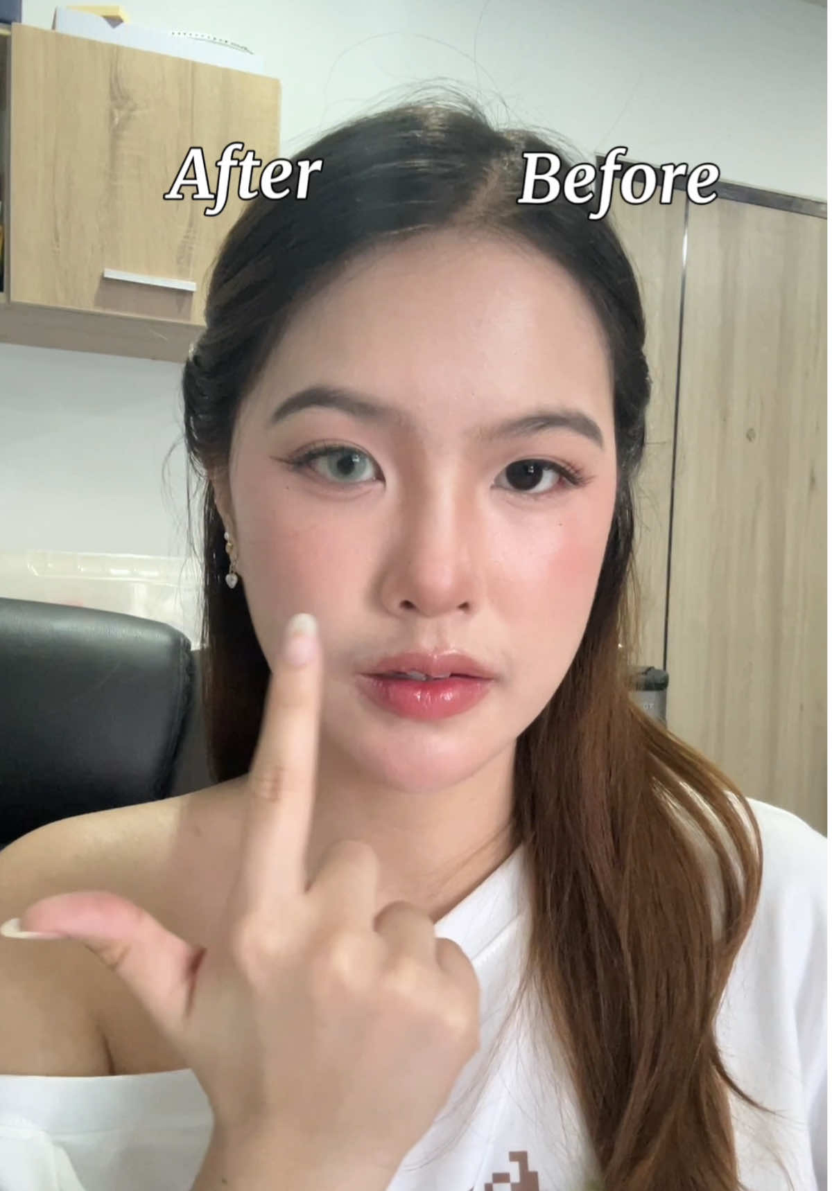 คอนแทคเลนส์ GLAM รุ่น Russian Gray เทาเนียนมากก 👀🤍 ค่าอมน้ำ 38% ใส่นานไม่แห้ง ไม่เคืองตา คือใส่แล้วหน้าฟุ้งขึ้นแบบไม่ต้องแต่งเยอะเลย ✨ ##misslens #คอนแทคเลนส์ #ป้ายยา #glamcontactlens 