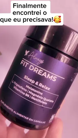 #qualidadedevida #sono #fitdreams #suplementos 