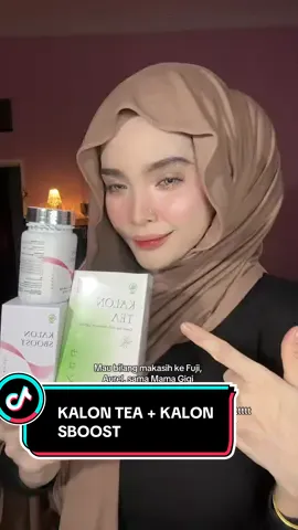 Seneng bgt ketemu kalon Tea sama kalon Sboost ini😍 #kalontea #kalonsboost #kalon 