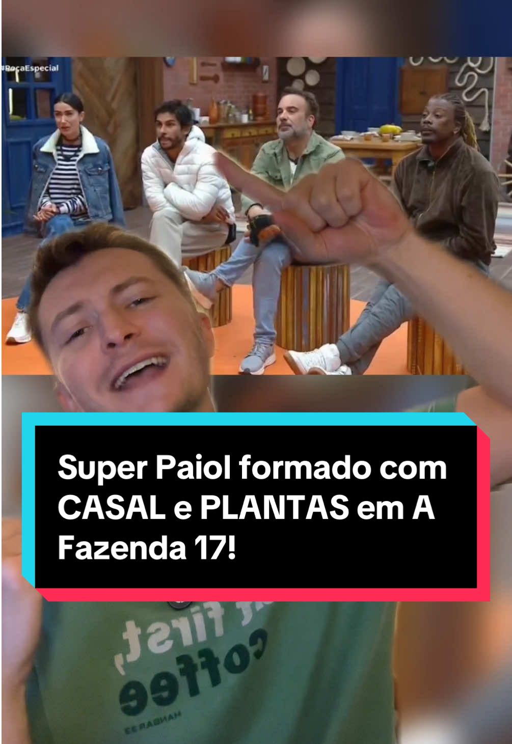 Super Paiol formado com Shia, Michelle, Fabiano e Creo em A Fazenda 17! #afazenda17 #noticias #afazenda #fofoca 