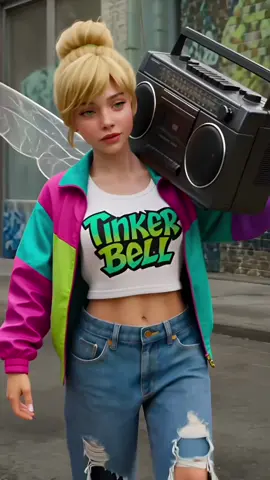 Old-School Tinkerbell #fyp #tinkerbell #cosplay #90s #viduai 