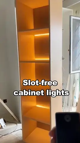 Minimalist cabinet light. #lamp #light #led #smarthome #lightingdecor 