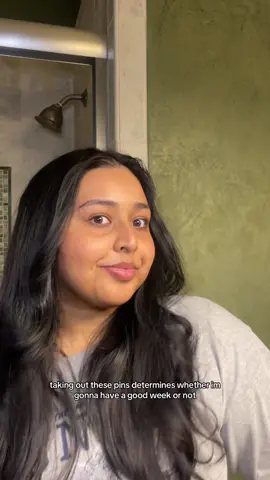 ehhhh it was a 7/10, i didn’t let them sit long enough 😭 could’ve been worse #hairtok #blowout #girlythings #relatable #girlproblems 