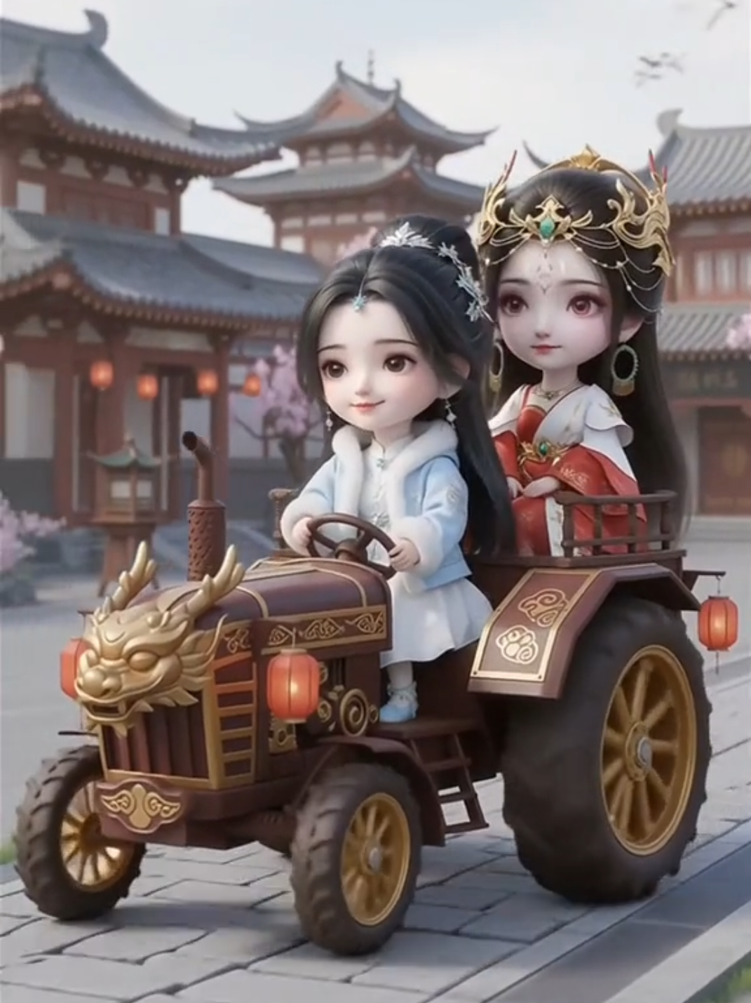婉儿欢乐田园生活摘柚子 #红蝶 #donghua #donghuaedit #仙逆 #renegadeimmortal 