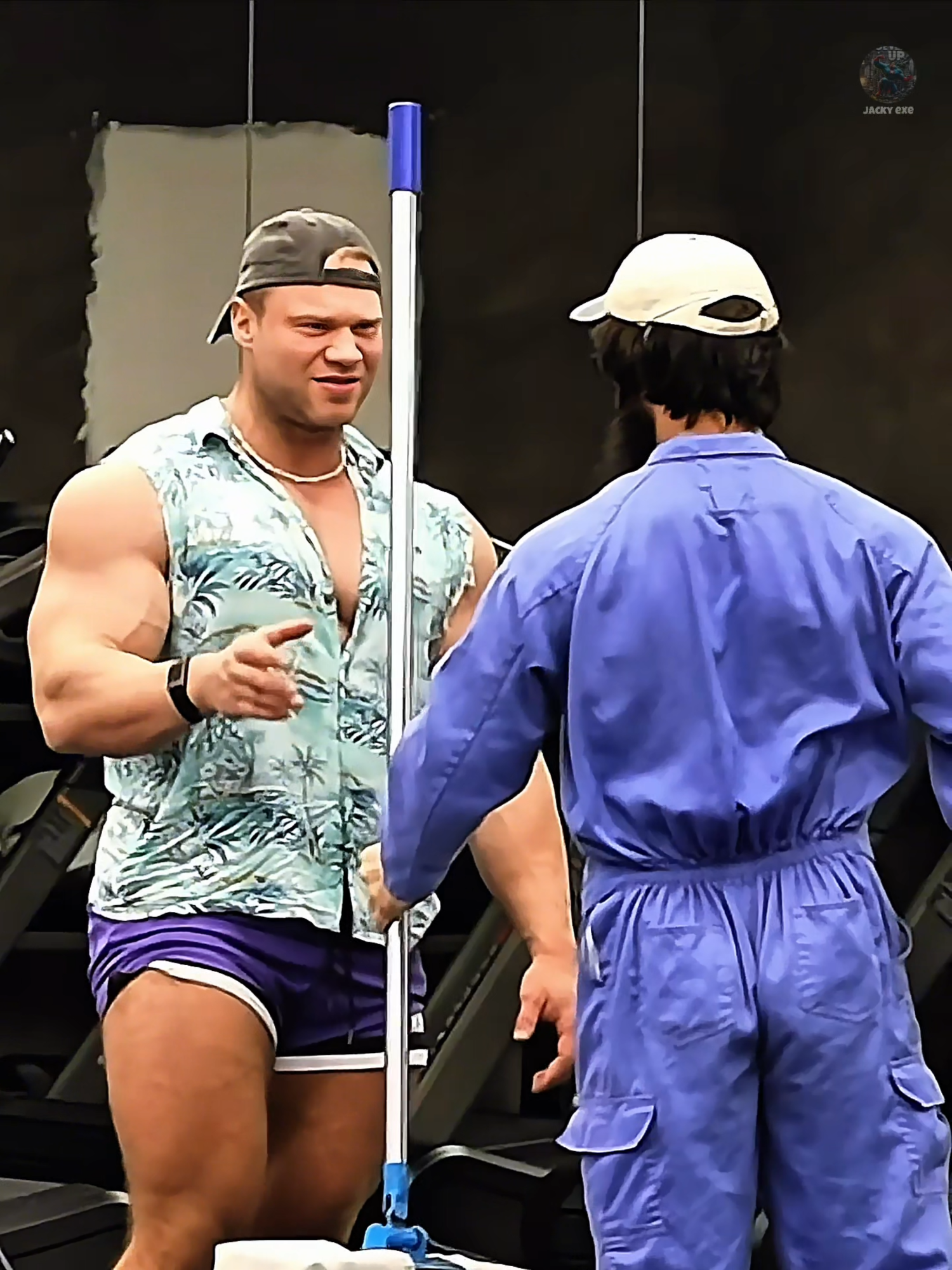 They thought he was funny until he held his 32kg mop #fyp #frank #anatolyprank #anatoly #gym #troll #gymmotivation #foryoupage❤️❤️ #foryoupagе