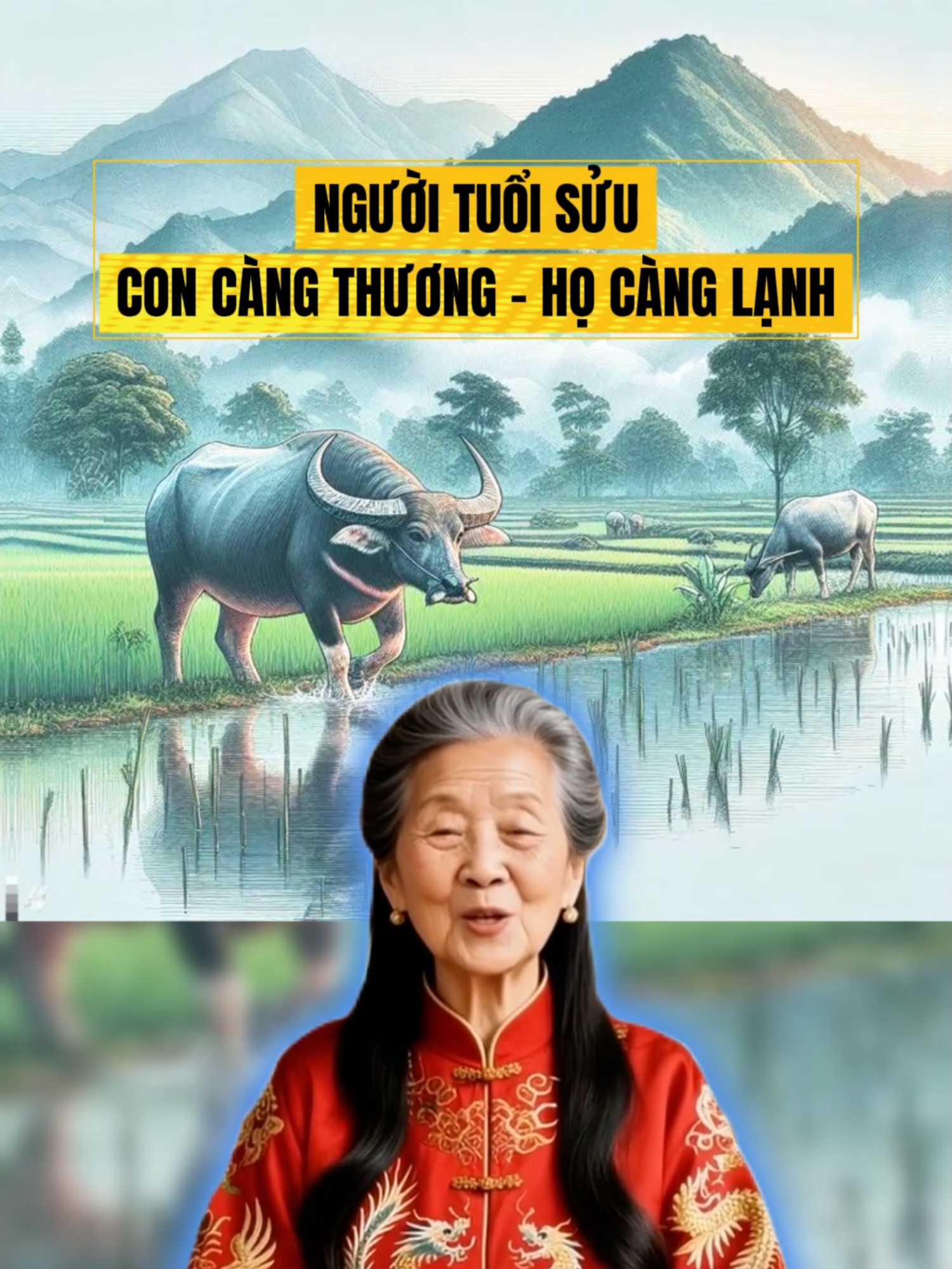 Tuổi Sửu À, con càng thương thì họ càng lạnh nhạt mà thôi #phongthuy #phongthuytamlinh #tuviphongthuy #tinhduyen #duyenam #tuoisuu