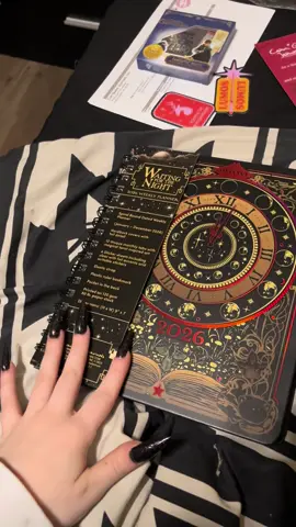 Featuring my cats begging for early dinner 🍽️ #2026 #organizer #planner 