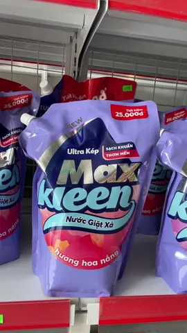Combo 2 túi 7.6kg nước giặt Maxkleen #tiktok #viral #sansale#sanstetbaovui #nuocgiat           a
