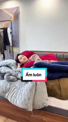 Chăn ấm lắm mọi người #chanamaru #chanlongtho #dogiadung #tikhub #xuhuong 