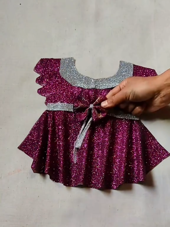 فستان اطفال سهل وبسيط  #fashion #stainlesssteel #explore #dress #متابعه_ولايك_واكسبلور_فضلا_ليس_امر 