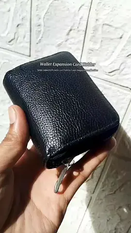 Anti-magnetic at large capacity? Ito na ang card holder na deserve mo!   Hindi lang classy tingnan secure pa ang cards mo! 💳   📦 Swipe mo na 'to bago maubusan!   #walletcardholder #CardHolder  #ExpansionCardHolder  #largecapacity  #creditcardholder 