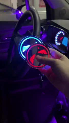 Verwenden Sie ein Paar leuchtende kleine Augen als Untersetzer#lampe #autozubehör #auto #coasters #blackfriday 