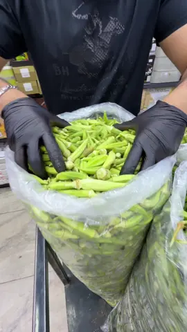 بامية الحسيناوية العراقية🇮🇶 سعر الكيلو 3.000دك اللوبيا بابل العراقية  سعر الكيلو 2.500دك خدمة توصيل الطلبات 🇰🇼  65885825 / 67018174  66619936 / 60004791