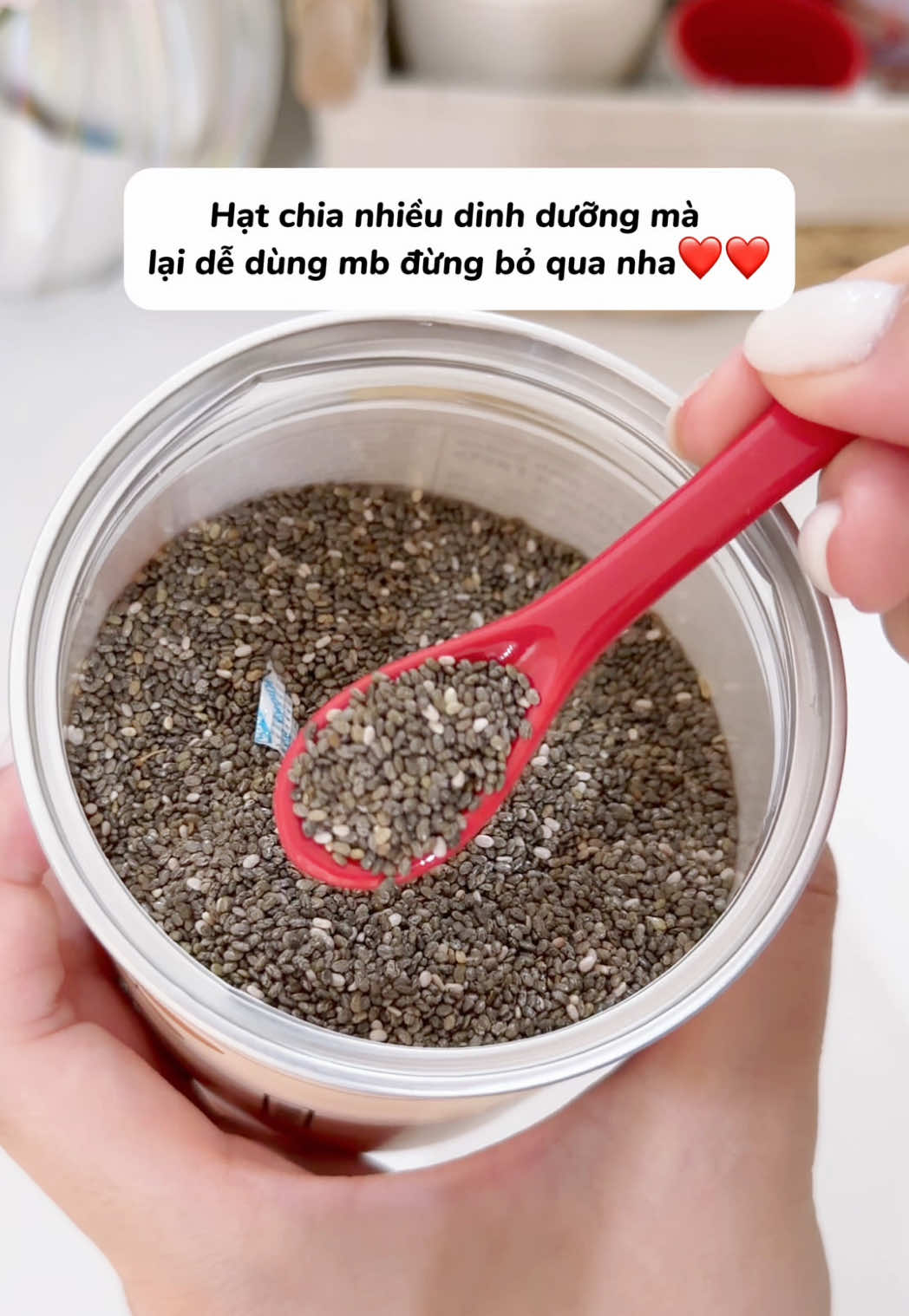Món dinh dưỡng như này mấy b đừng bỏ qua nha❤️❤️ #hatchia #drharvest #chiaseed #eatclean #healthylifestyle 