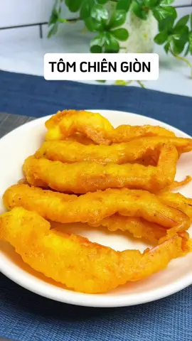 Tôm chiên giòn mình đã làm chuẩn sách giáo khoa mà sao nó ko thẳng, vẫn cong queo thế ạ?  #monngonmoingay #botchiengion #kisana #xuhuong #viral  