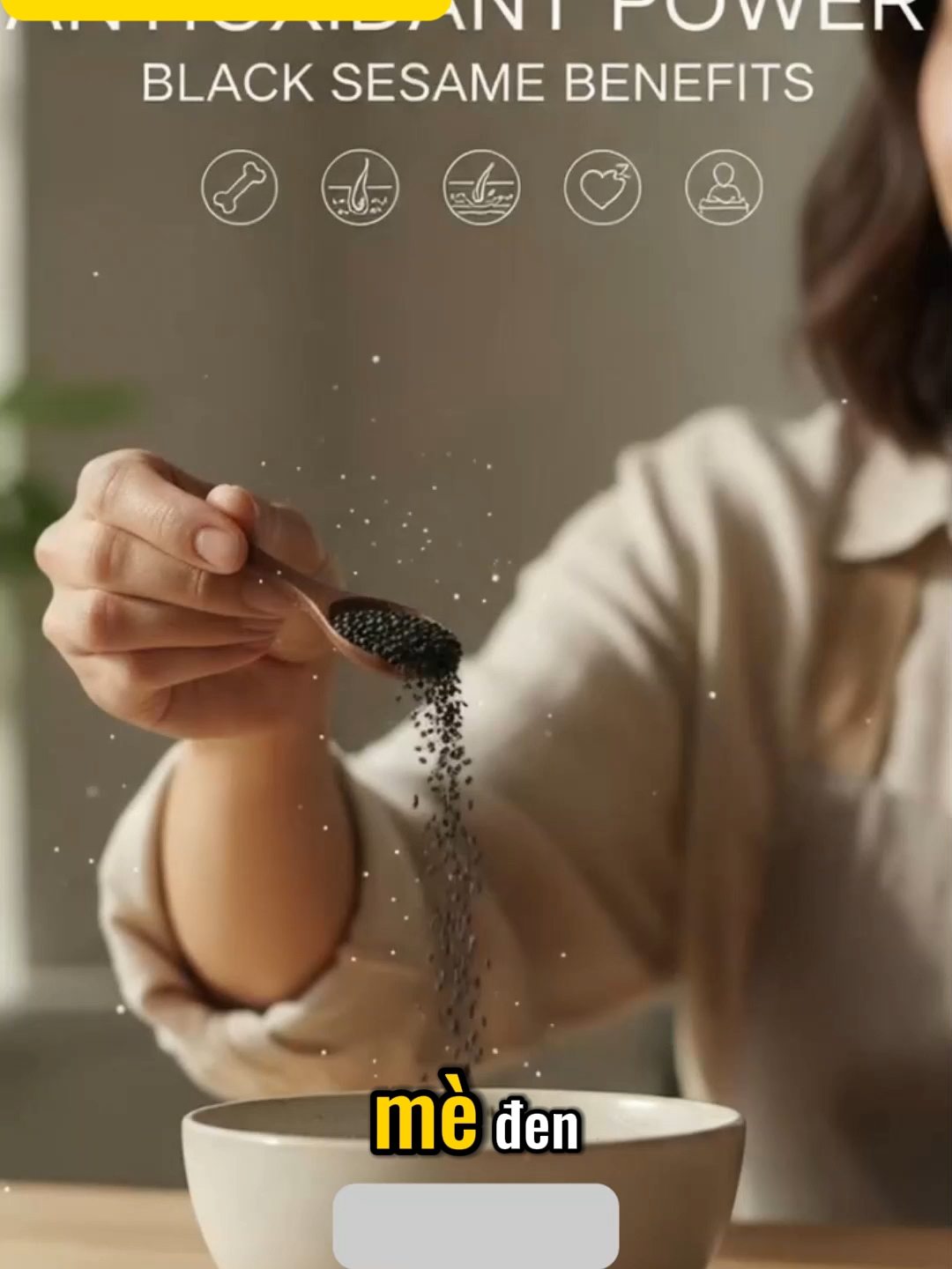 Bạn có hay dùng mè đen? #meden #suckhoe