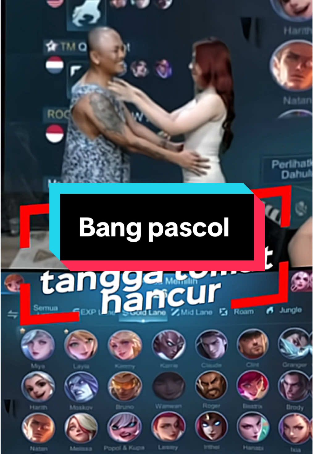 Detik detik tomat diusir dari rumah 🤣#MLBB9TH #MLBB #bangpascool 