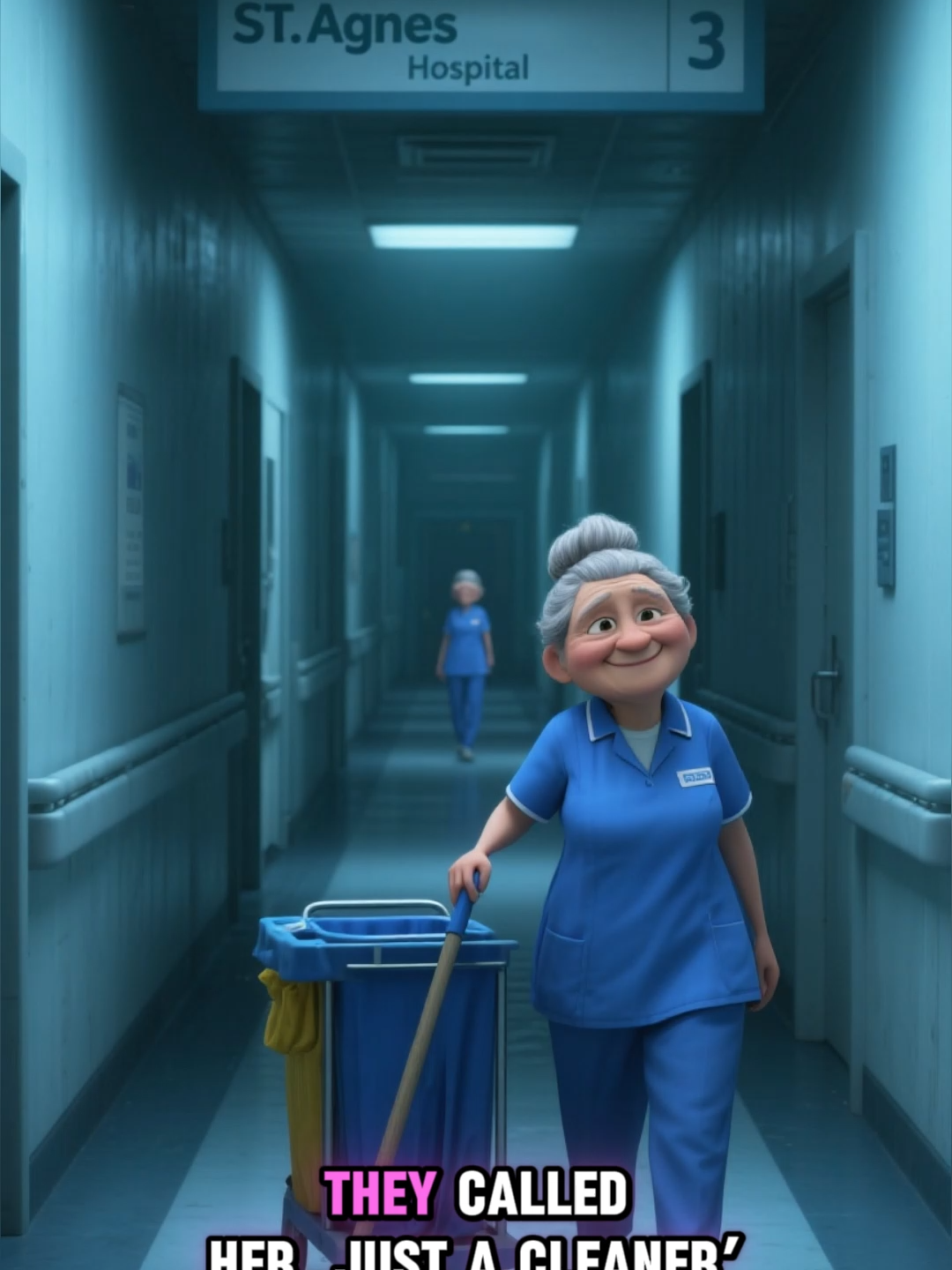 They Called Her Just a Cleaner — But That Night, She Saved Them All   She stayed behind when everyone else ran home… and proved that love doesn’t need a title. 💔✨   #LifeLessons #UnitedKingdom #AnimatedStories #UKStories #EmotionalStory #FaithStory