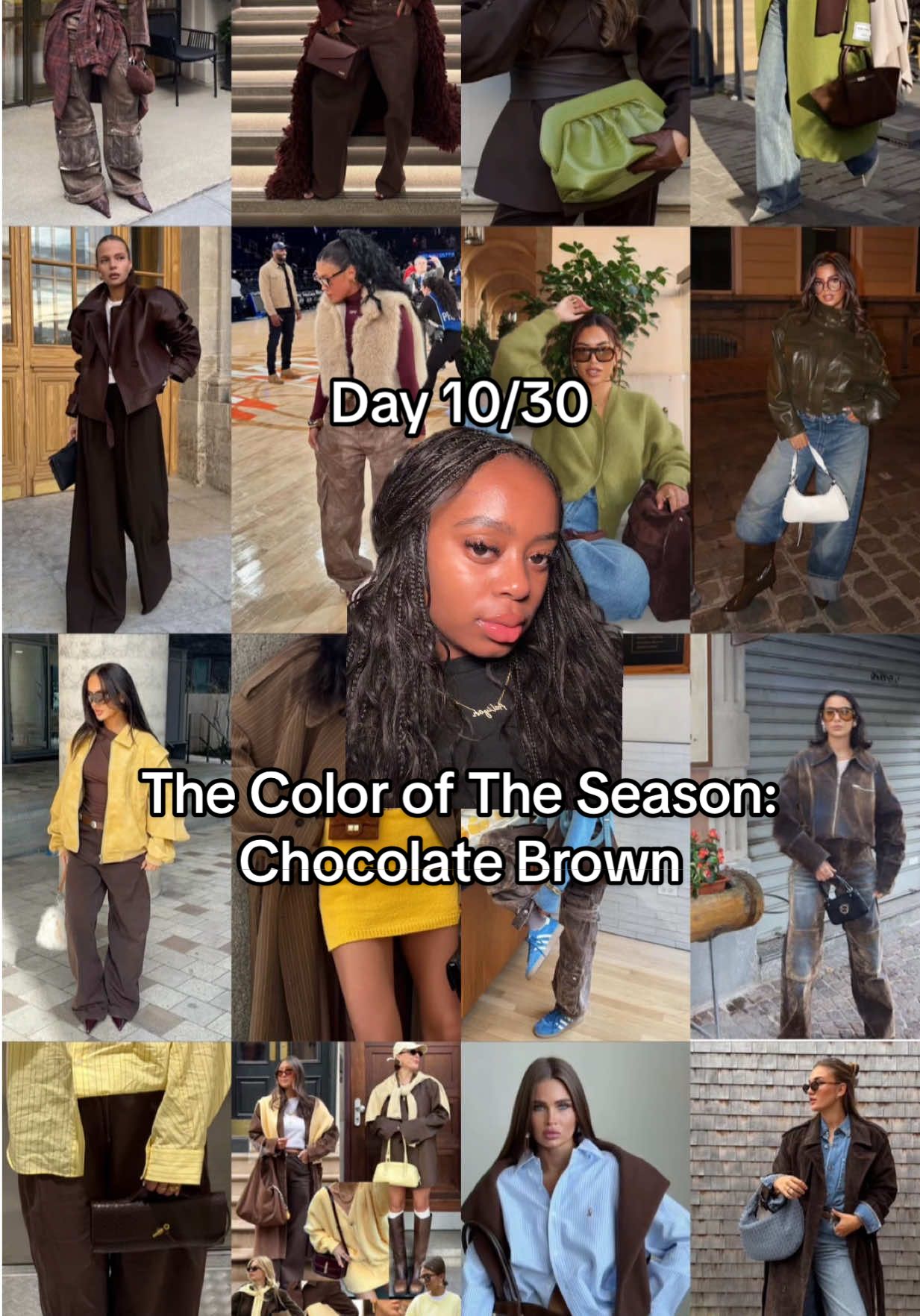 Replying to @BrownEyedShawty When it comes to fall and winter trends, chocolate brown is giving the new black. Here’s how to style it from monochrome fits to bold color combos 👀 Everything’s linked on my ShopMy! #stylefiles #fallfashion #fashiontiktok #colorblocking #monochromestyle