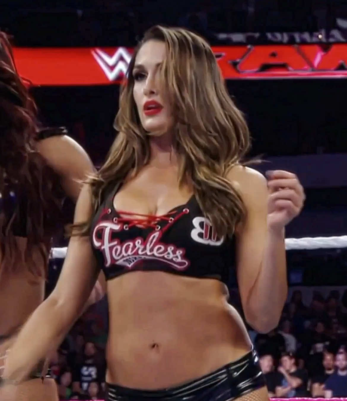 she brought back the black gear heel nikki is in full effect #wweedit #nikkibellawwe #nikkibellaedit #foryou #nikkibella sc @kyrie 