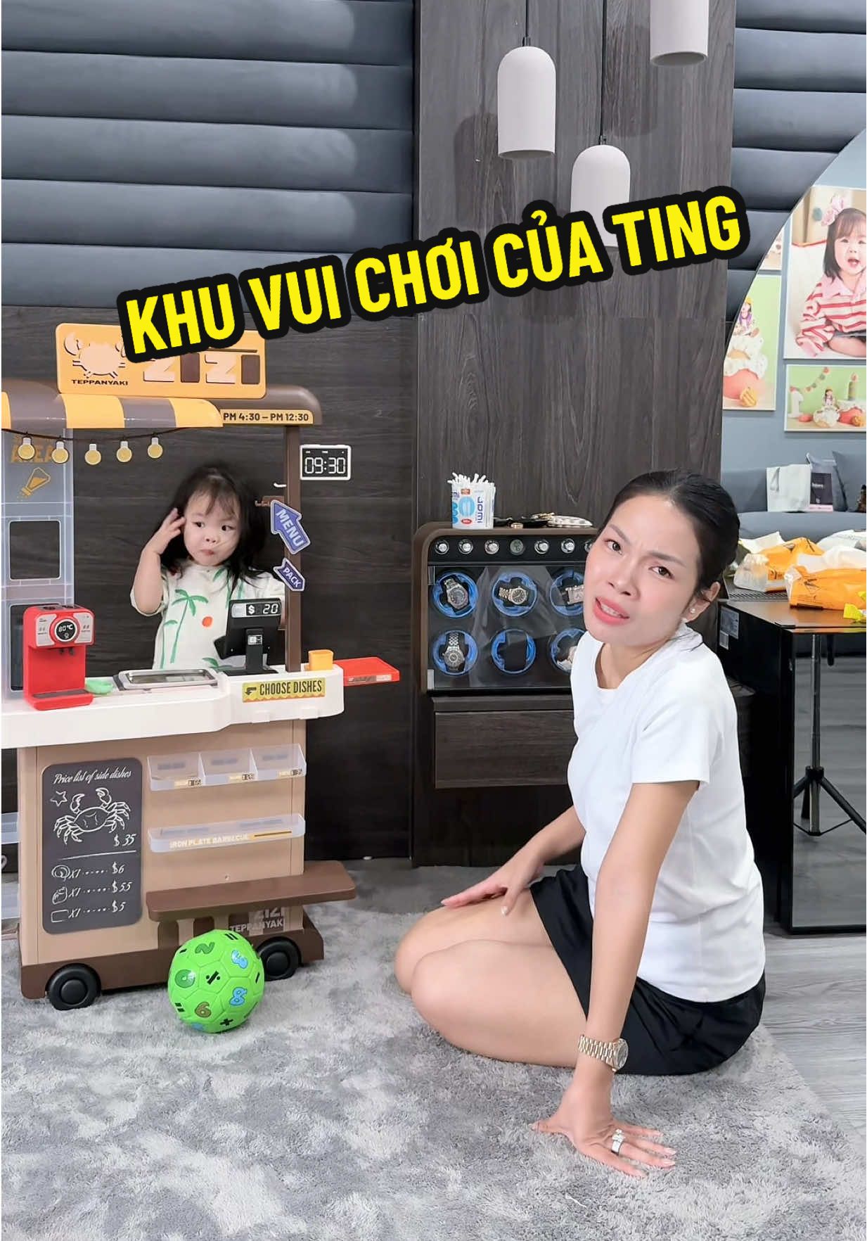Khu vui chơi của em Ting #embetingting #baongocaerobic 