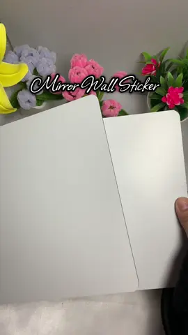 #mirror #mirrorwallsticker #acrylicmirror #homedecor #walldecor 