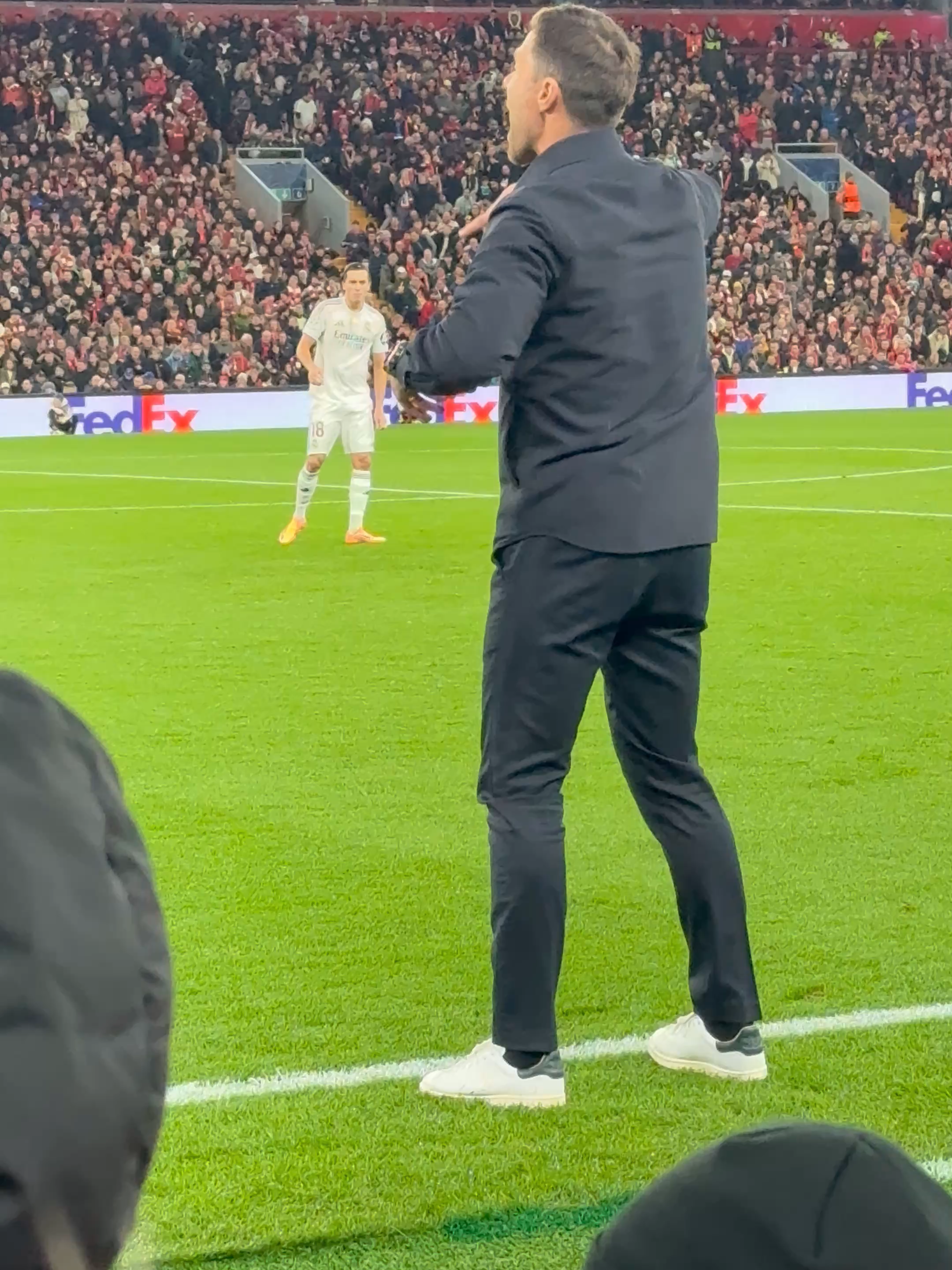 Did Slot's Body Language Give Liverpool a Mental Edge? Could Alonso's Frustration Be Seen From the Stands? From the Anfield stands - witness the fascinating sideline battle  between two completely different managerial styles during Liverpool's  1-0 victory over Real Madrid!  Watch as Xabi Alonso shows visible frustration and agitation, constantly  gesturing and arguing, while Liverpool's Arne Slot remains remarkably  calm and composed throughout the intense Champions League clash. The  contrast between the two managers couldn't be more striking.  Their body language tells a powerful story about how each manager  handles pressure in one of football's most intimidating atmospheres.  While Alonso's emotions ran high, Slot's quiet confidence seemed to  steady his team.  What do you think? Does a manager's sideline behavior really affect the  game? Which approach works better in high-pressure matches - passion or  calmness? Share your thoughts below!  #liverpool #realmadrid #arneslot #xabialonso #anfield #ucl  #championsleague #football #soccer #manager #sideline #tactics  #bodylanguage #premierleague #laliga #lfc #madrid #footballfanaticks #footballfans #fromthestands #footballatmosphere #footballpassion #footballculture #footballhighlights #matchdayvibes #footballreactions #stadiumlife #footballmoments #rawfootball #premierleague #laliga #ligue1 #footballaroundtheworld