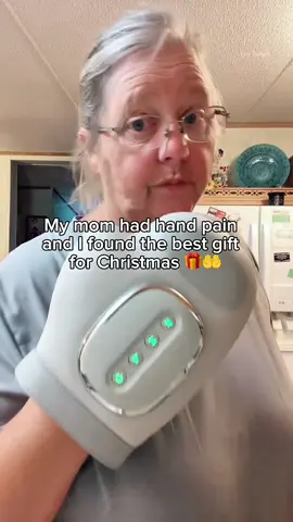 For years, her hands never stopped working. Now they finally can rest #arthritis#mom#massage#handmassage#massager