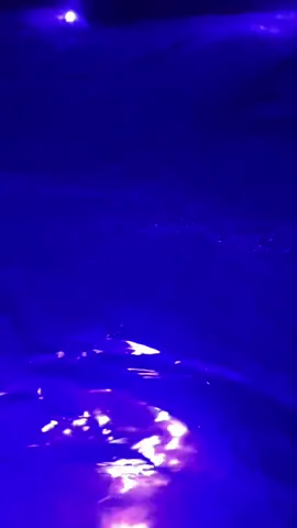 First fall evening in my swim spa 💙 2 hours later 😳 #masterspa #dogmomlife 