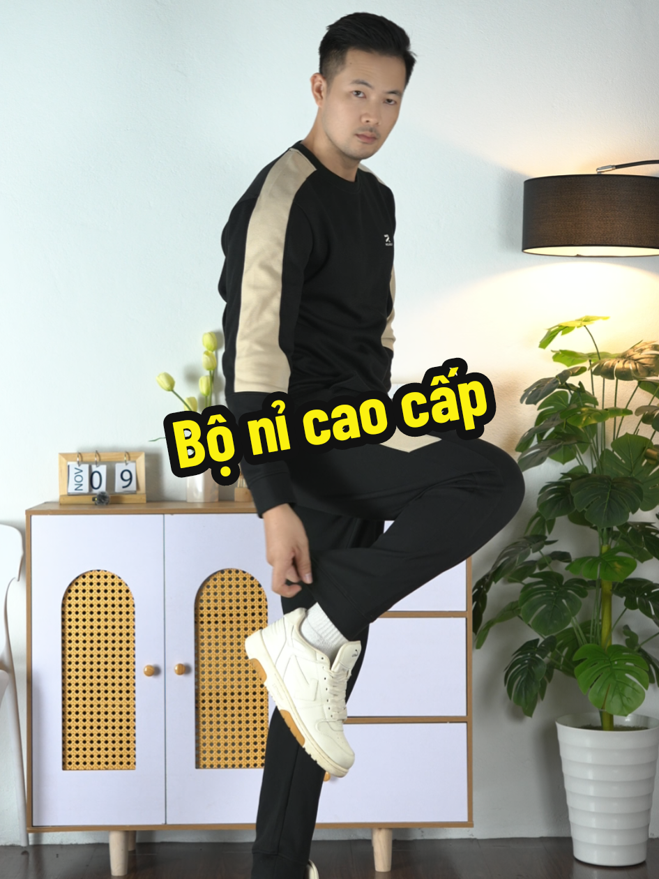 Lười phối đồ anh em cứ đóng một bộ nỉ cao cấp vào là gọn gàng mà vẫn sang #boninam #bothethaonam #bothudongnam #chuhung9011 #chúhùng 