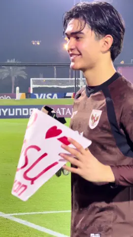 Rajasa 🫶🏻 #fifau17worldcup #timnasindonesia #doha #indonesia #mikerajasa 