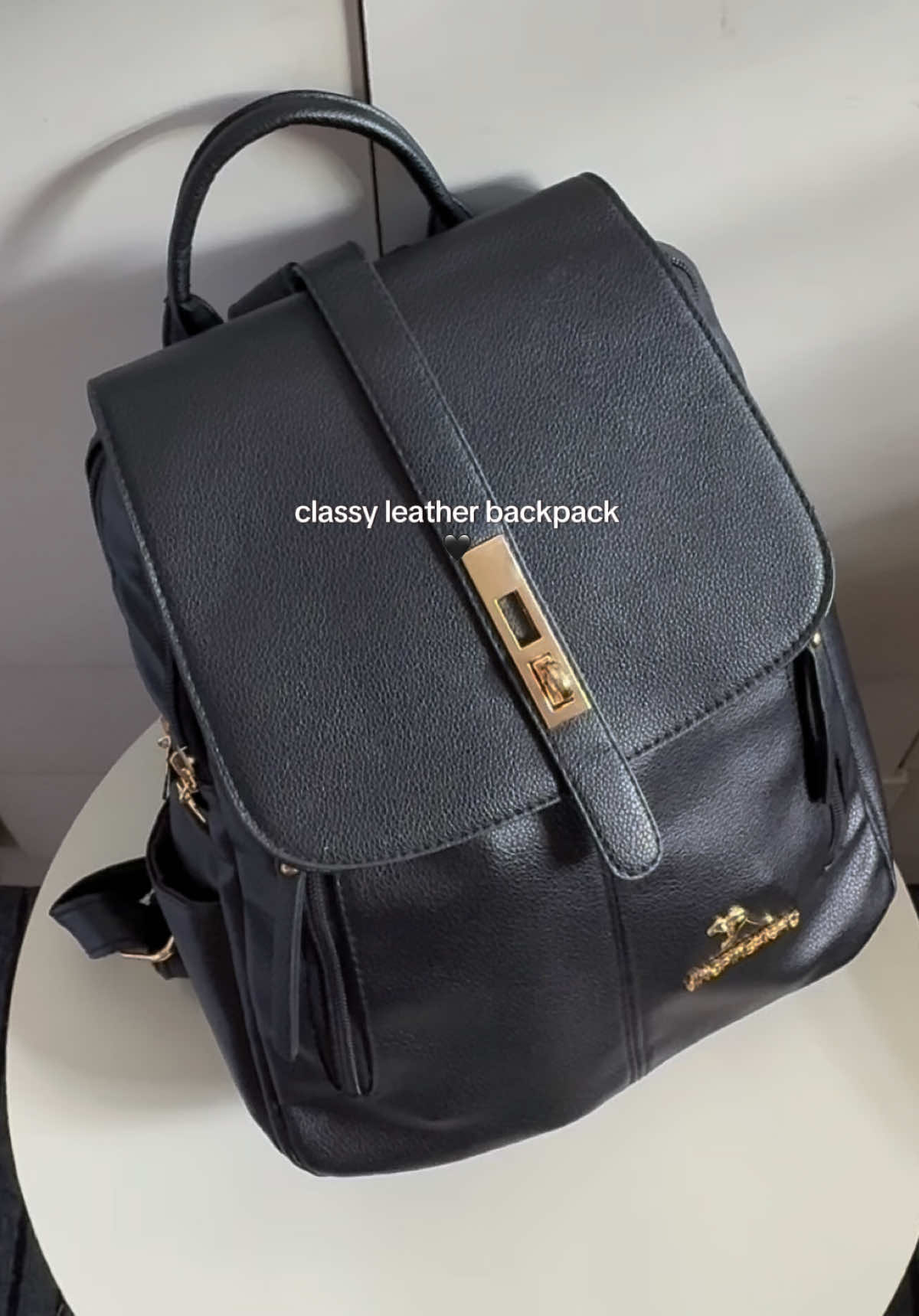 Korean leather backpack #backpack #schoolbackpack #koreanbackpack #classybag #backpackforschool 