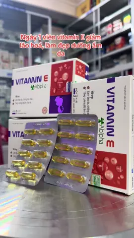 #vitaminE #hanhkho #laõhoada ngày dùng 1 viên hộp được 30 viên dùng cả tháng nha mấy bồ ơi 