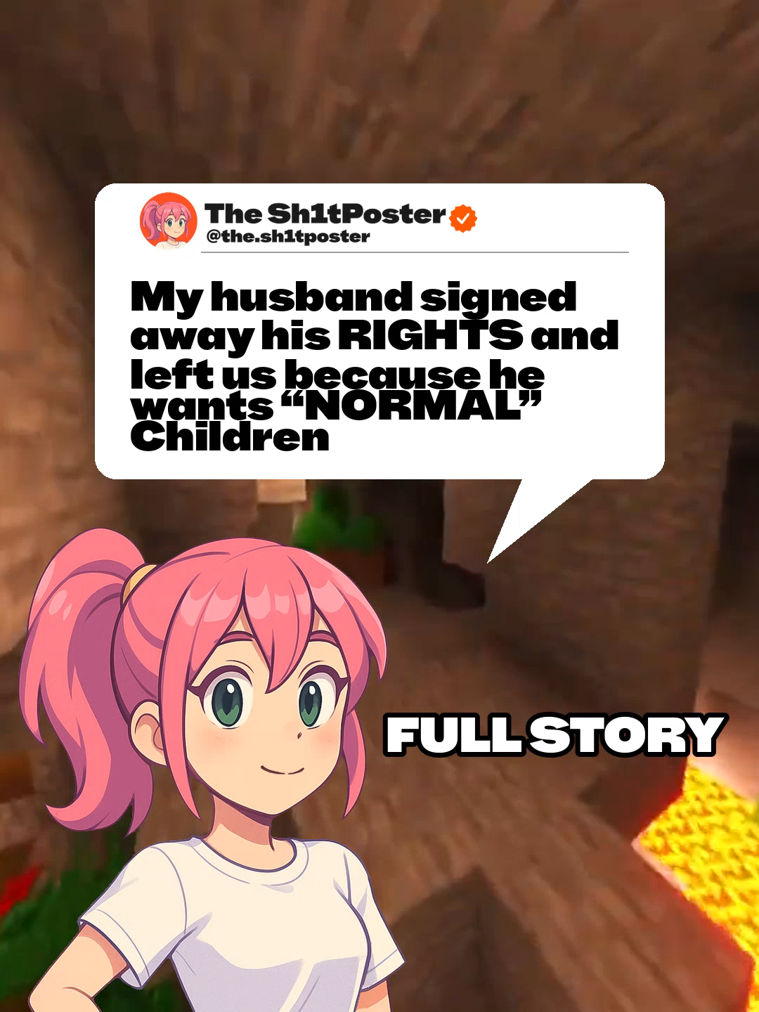 [FULL STORY]  My husband signed away his RIGHTS and left us because he wants 