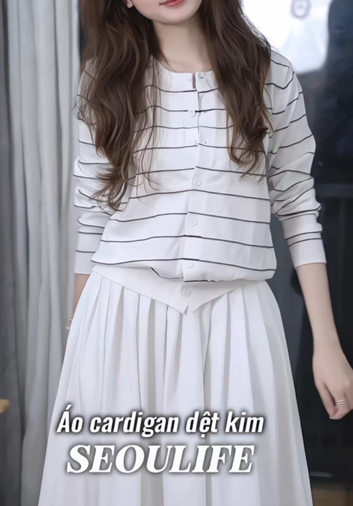Áo dệt kim nhà @SEOULIFE VN ⛅️ #seoulife #cardigan #thoroday #fashion #outfit 