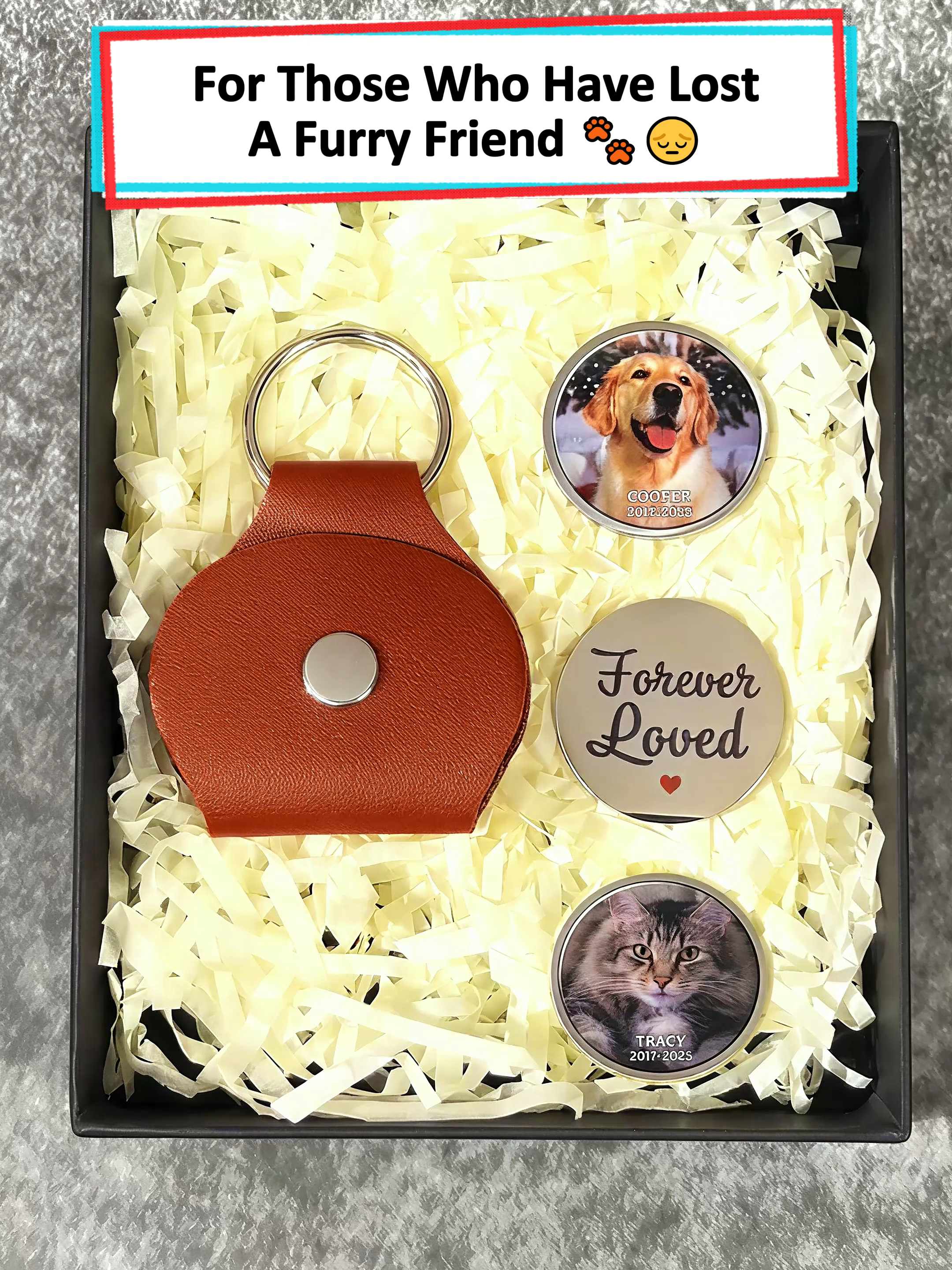 These pocket hugs keep your pet close every day, offering comfort and love in a simple keepsake ✨ #wanderprints #personalized #gifts #giftforpetlovers #memorialgift