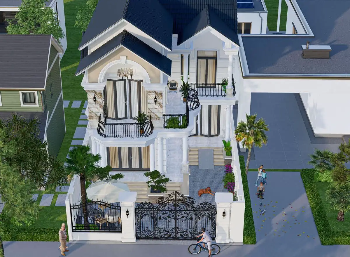 Nhà phố kiểu này thì đẹp hết nấc #nhadep #xaydung #thietkenha #nhatrongoi 