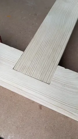 A woodworking joint trick without screws that professionals won’t tell you. #DIY 