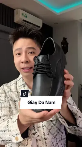 Giày da nam đế cao phong cách lịch sự trẻ trung nhé anh em #giaydep #hieusachieu #tiktokshop 