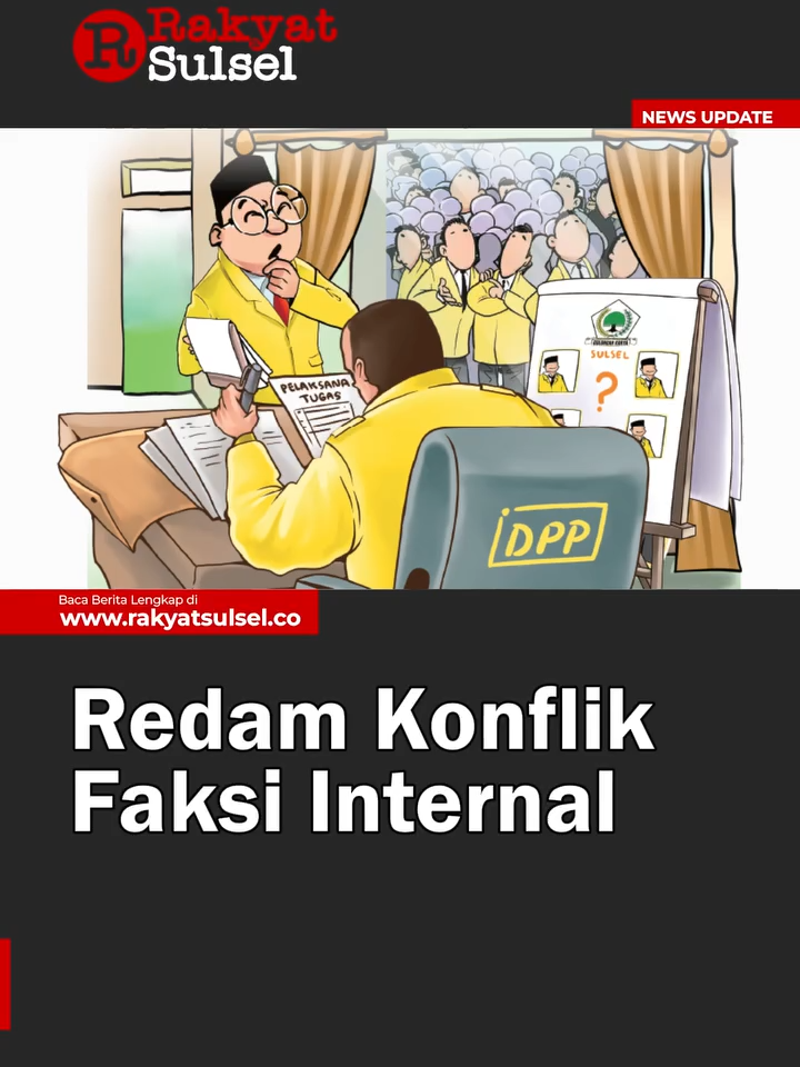 Masa kepengurusan Partai Golkar Sulawesi Selatan segera berakhir #golkar #golkarsulsel #bahlillahadalia