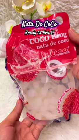 COCO KING nata de coco — READY TO DRINK BUY 1 TAKE 1 na siya 🧃 hindi mo na kailangan i-mix mix pa. Check out na bago maubos. #natadecoco #refreshingdrinks #tiktokmademebuyit #lychee #fyp 