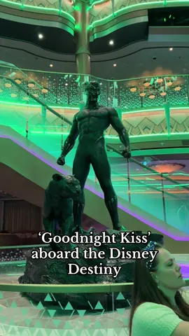 ✨The Wish Class of ships of Disney Cruise Line always have a Goodnight Kiss and the Disney Destiny did NOT disappoint!! Want to sail on Disney Cruise Line? Let us help! We are Platinum Authorized Disney Vacation Planners and we are experts at Disney Cruise Line! #disneydestinypreview #DisneyCruiseLine #DisneyDestiny #PlatinumEarmarked #fairytalejourneystravel 