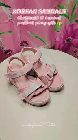 Pang Christmas Party para sa Kikay mong anak 🩷 #cutesandalsforkids #sandalspink #sandalsoutfit #sandals #foryouu 