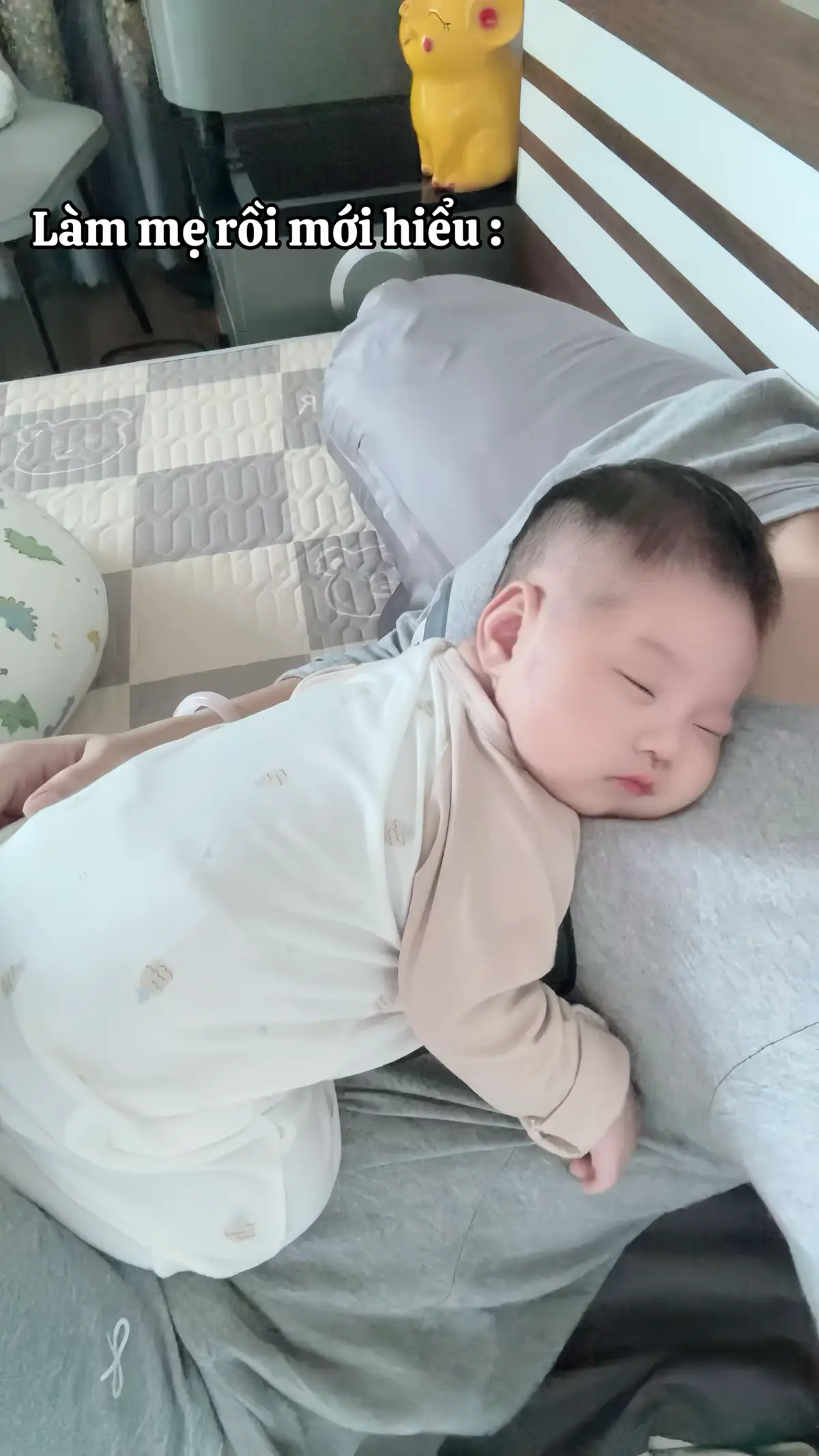 Mẹ cũng mới lần đầu làm mẹ , nhưng vì con mà mẹ cố gắng #CapCut #xuhuongtiktok 