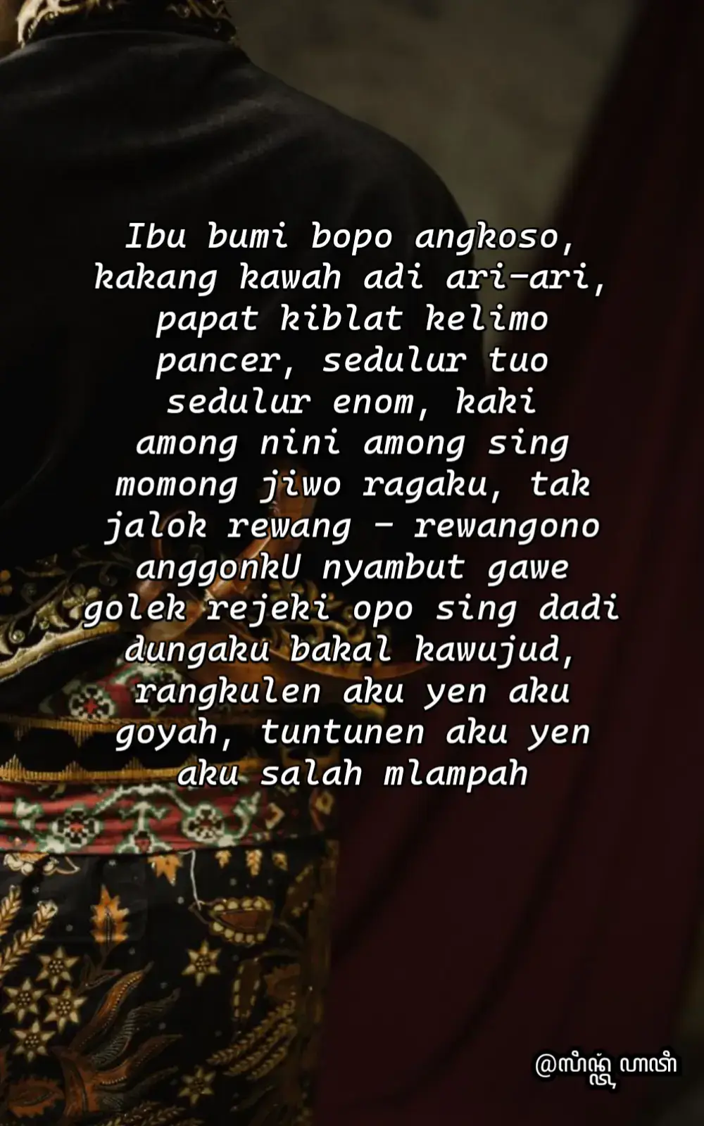 #jawapride #katakatajowo #filosofijawa #pituturjowo #fy 