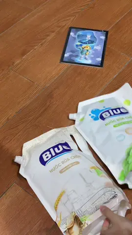 Nước rửa chén an toàn, không hại da tay mà giá cực hời #nuocruachen #nuocruachenblue #blue #nuocruachenthiennhien #xuhuong #thanhhoai22003 #trending 