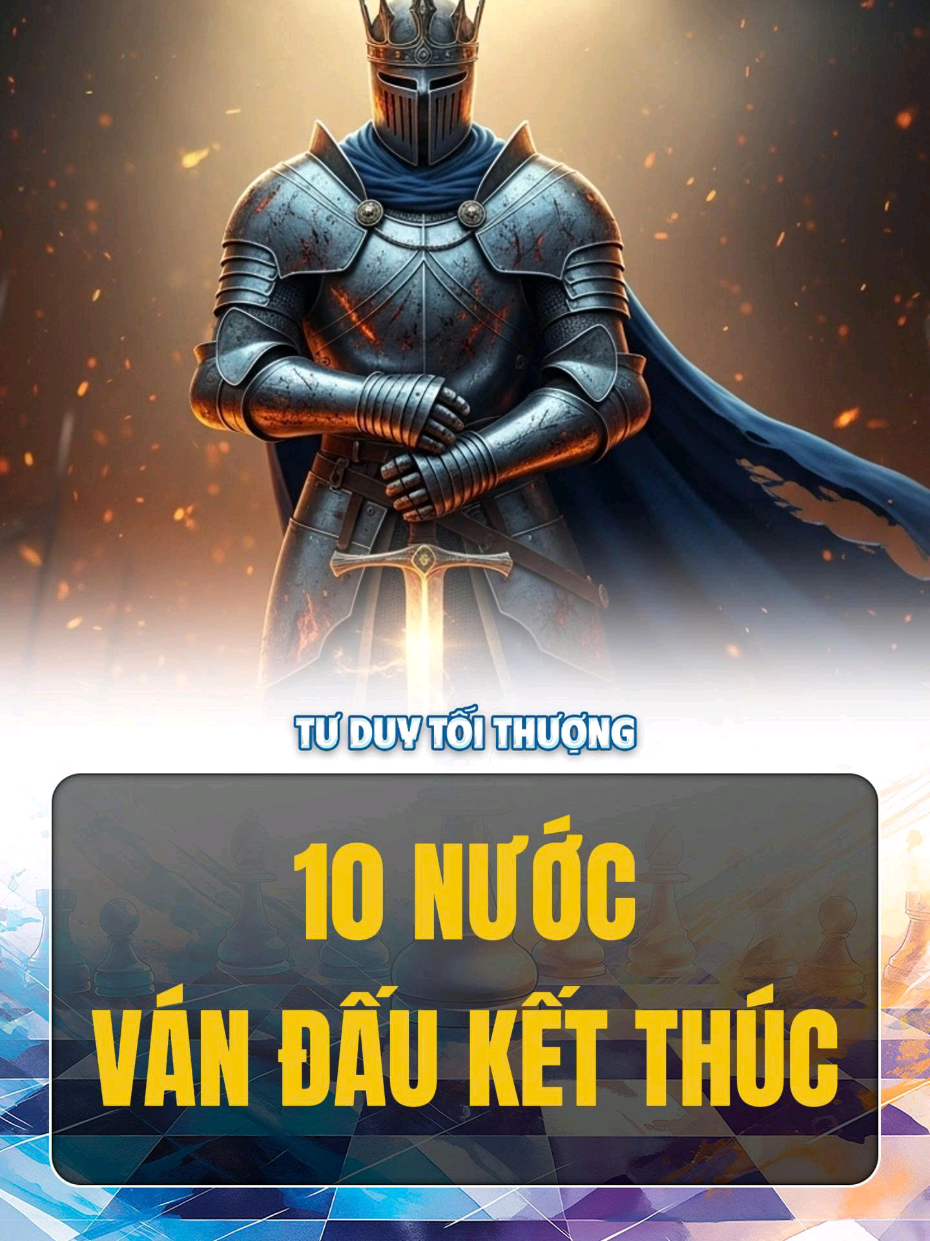 10 nước – thế trận đẹp nhất trở thành bẫy chết người. Một pha checkmate hoàn hảo trong Italian Game Trap. #chess #chesstrap #covua #checkmate 